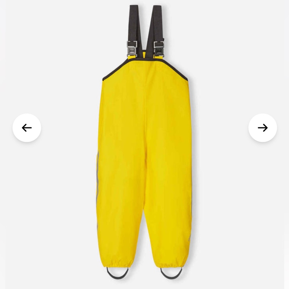Reima rain pants overalls size 92cm or 2t yellow